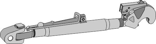 Komplett topp-länk 600 mm