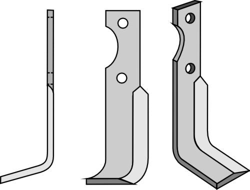 Blad 185 x 30 mm, vänster