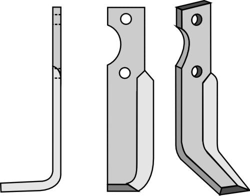 Blad 164 x 30 mm, vänster