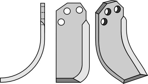 Blad 180 x 80 mm, vänster