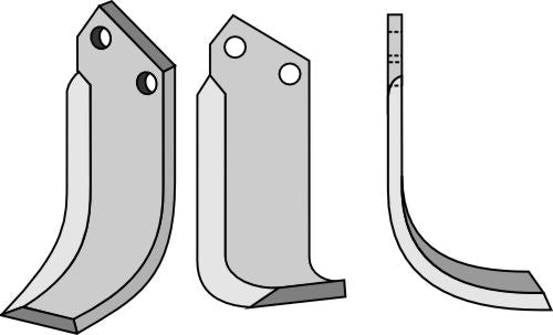 Blad 218 x 80 mm, höger