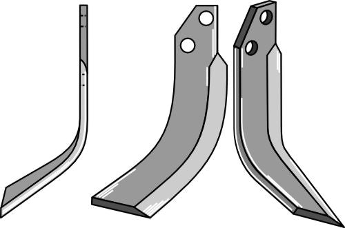 Blad 215 x 50 mm, vänster