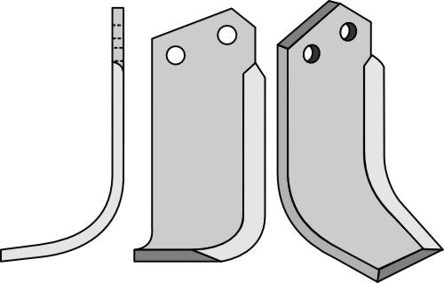 Blad 230 x 105 mm, vänster