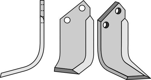 Blad 188 x 90 mm, vänster