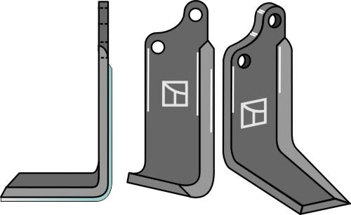 Blad DURAFACE 215x90 mm, vänster