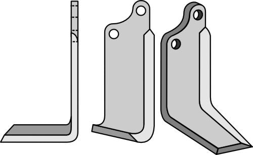 Blad 215 x 90 mm, vänster