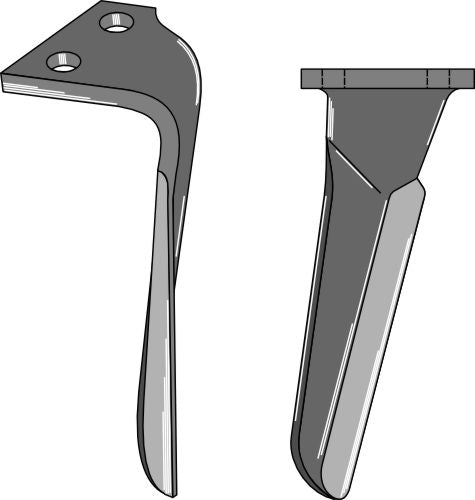 Tand till rotorharv 310 mm, höger