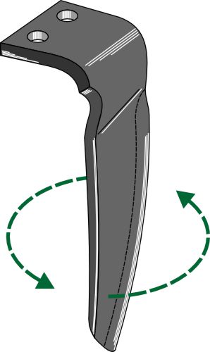 Tand till rotorharv 310 mm, vänster