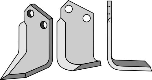 Blad 168 x 80 mm, höger