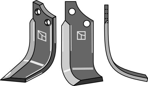 Blad 170 x 60 mm, höger