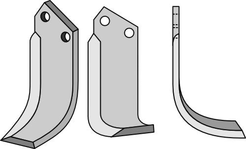 Blad 184 x 80 mm, höger